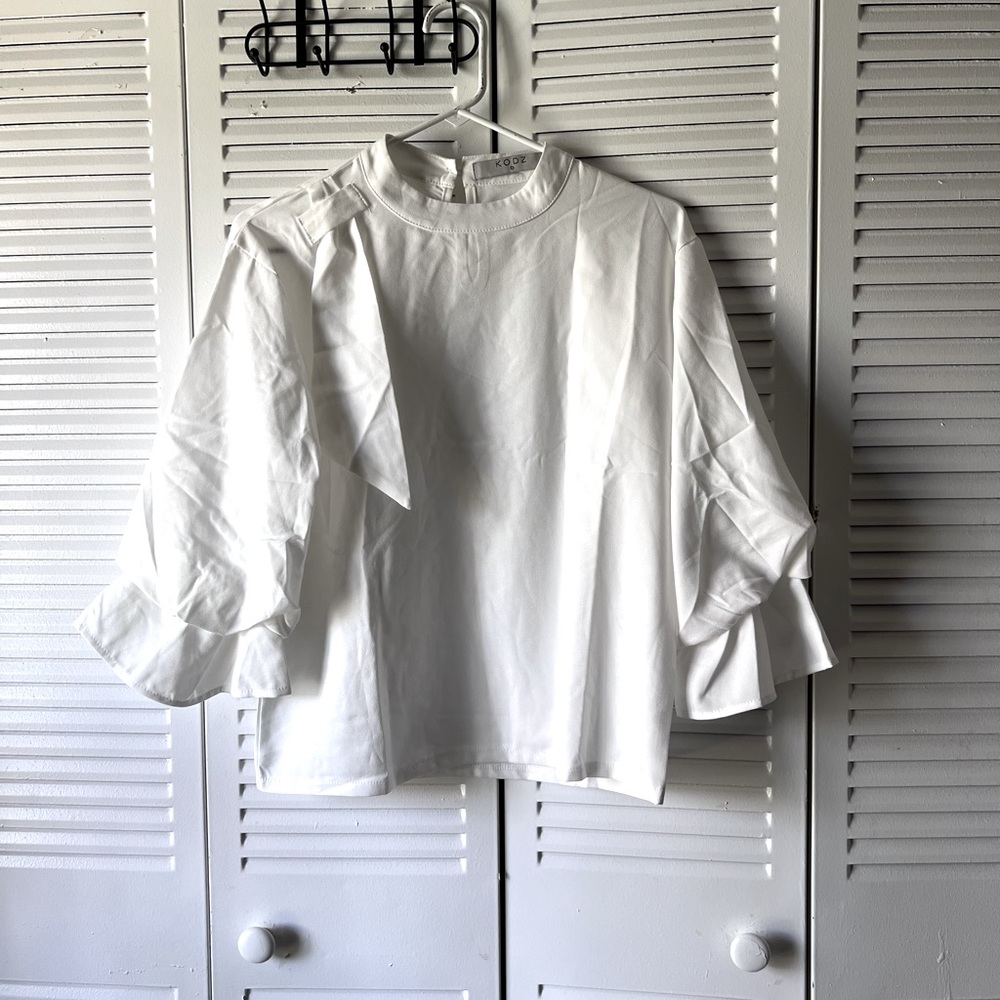 KOdZ Brand Formal Plain Blouse